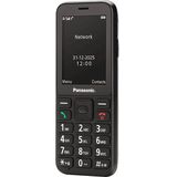 Panasonic Kx-tu250exb Senior Feature Phone 4g - 128 Mb Zwart