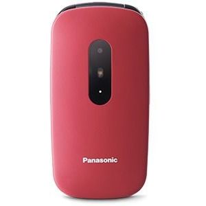 Panasonic KX-TU446EXR 6,1 cm (2.4"") 110 g Rood Seniorentelefoon