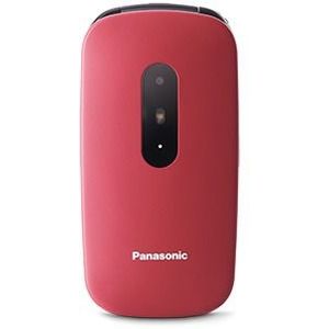 Panasonic KX-TU446EXR 2G (0.03 GB, Rood, 2.40"", Enkele SIM, 2G), Smartphone, Rood