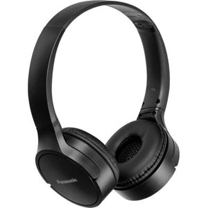 Panasonic RB-HF420B Bluetooth-hoofdtelefoon – on-ear hoofdtelefoon, snellader, tot 50 uur batterijduur, lichte en comfortabele hoofdtelefoon met spraakbesturing in zwart