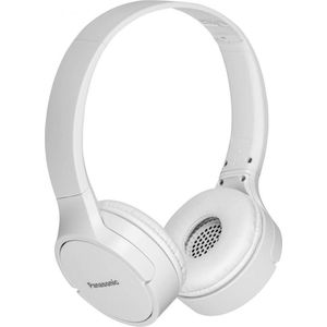 Panasonic Bluetooth Hoofdtelefoon RB-HF420B - On-Ear, Quick-Charge, Tot 50 Uur Batterijduur, Licht, Spraakbediening - Wit