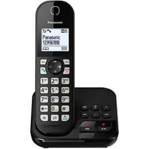 Panasonic KX-TGC462GB Draadloze Vaste Telefoon - DECT - Zwart - Met Antwoordapparaat