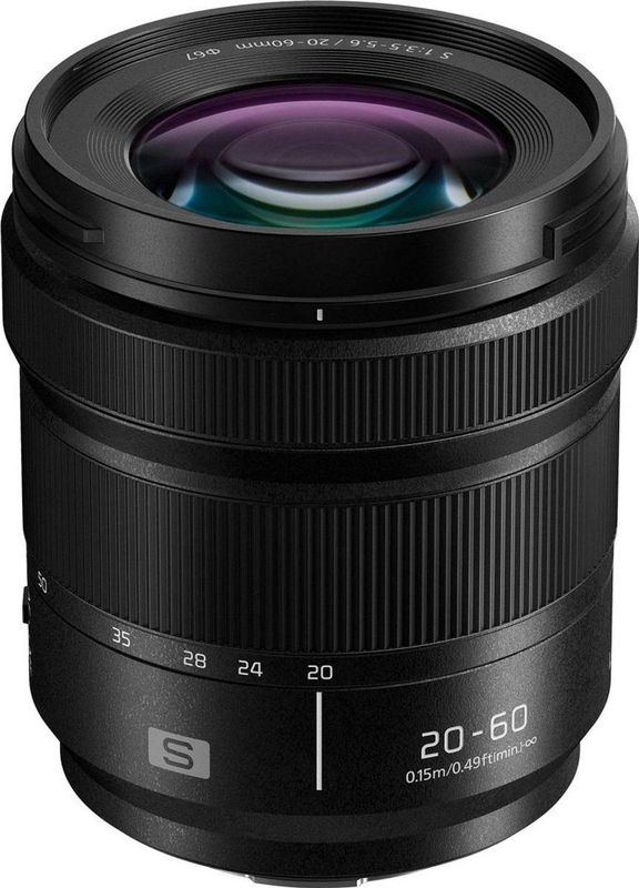 Panasonic - Lumix S - Lens - 20-60 Mm - F/3.5-5.6 - Stof- en spatbestendig