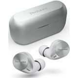 Technics EAH-AZ60M2ES Draadloze hoofdtelefoon met ruisonderdrukking, Bluetooth Multipoint 3 apparaten, comfortabele in-ear hoofdtelefoon, draadloos opladen, zilverkleurig