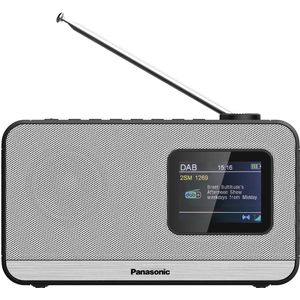Panasonic RF-D15EG-K Radio - DAB+/FM - Draagbaar - Zwart