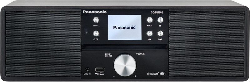 Panasonic Micro Hi-fi - Zwart - DAB+ Radio en CD-speler