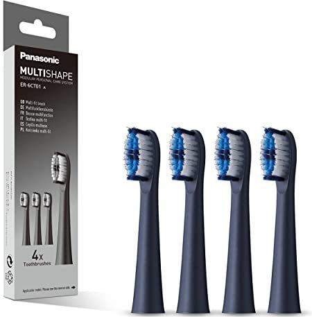 Panasonic - ER-6CT01 - Vervangingspakket - 4x Multi-Fit Borstel - Compatibel met MULTISHAPE