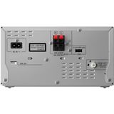 Panasonic SC-PM702EG-S - Compact Stereo-systeem - Zilverkleurig - 80 W