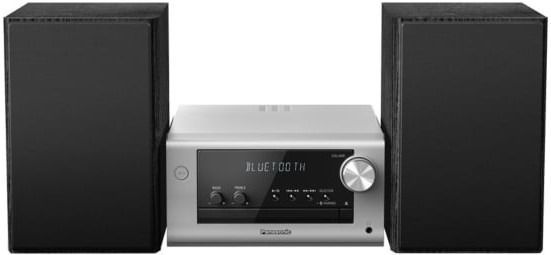 Panasonic SC-PM702EG-S - Compact Stereo-systeem - Zilverkleurig - 80 W
