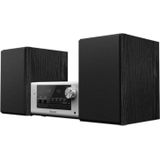 Panasonic - SC-PM700EG-S - Stereosysteem - Zilver - Zwart - Bluetooth - CD Speler