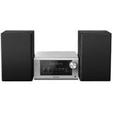 Panasonic - SC-PM700EG-S - Stereosysteem - Zilver - Zwart - Bluetooth - CD Speler