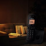 Panasonic - KX-TGC253NLB - Huistelefoon - Zwart - DECT-telefoonset met 3 Handsets