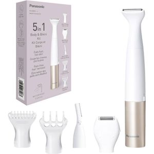 Panasonic - Body en Bikini Epilator - Wit - Effectieve Ontharing