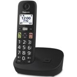 Panasonic KX-TGU110EXB Digitale Telefoon - Draadloos - Zwart - LCD-Display