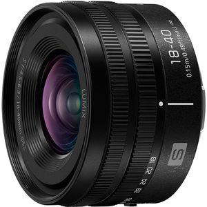 Panasonic - Lumix S - Lens 18-40 Mm - Zwart - Lichtgewicht