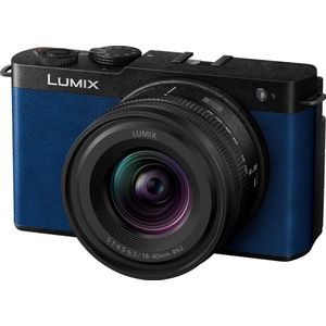 Panasonic Lumix S9 systeemcamera Night Blue + 18-40mm f/4.5-6.3