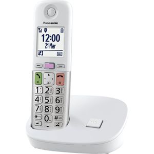 Panasonic KX-TGU410EXW Digitale Telefoon - Draadloos - Wit en Zilver