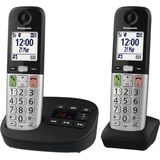 Panasonic KX-TGU430EXB DECT Telefoon met Groot Display/Toetsen - Duo Set