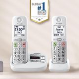 Panasonic DECT KX-TGU432EXW Duo Zilver