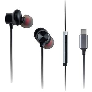 Panasonic - RP-TCM225BDEK - In-Ear Hoofdtelefoon - Zwart - USB-C - 1,2 m Kabel