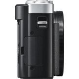 Panasonic LUMIX DC-TZ99E-S Compact Travel Zoom Camera, LEICA DC Lens, 30x Zoom, 20.3MP, 4K 30p Video, Kantelbare Monitor, Wi-Fi, Bluetooth, Zilver