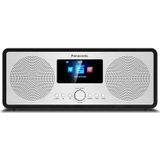 Panasonic - RF-D40EG-K - Radio - Zilver - Zwart - DAB+ en Internetradio