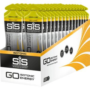 GO Isotonic Energy Gels (30x60ml) Lemon & Lime