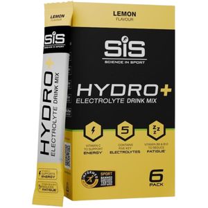 Science in Sport - SIS Hydro+ Elektrolyten Poeder - 5 verschillende elektrolyten - Citroen Smaak - Suikervrij - 6 x 4,1 g
