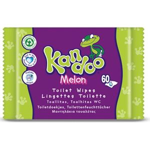 Kandoo - Lingettes Melon - Lingettes Humides - 1 Pack van 60