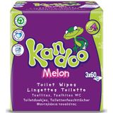 Kandoo - Vochtige Toiletdoekjes - Melon - 6x 60 Stuks