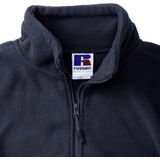 Russell - Heren Full Zip Outdoor Fleece Jacket - Franse Marine - Fleece