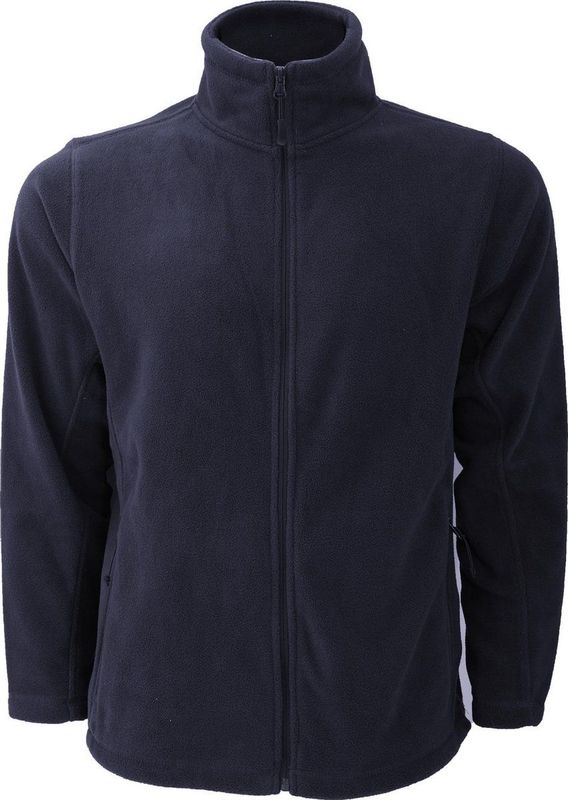 Russell - Heren Full Zip Outdoor Fleece Jacket - Franse Marine - Fleece