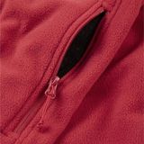 Russell - Heren Full Zip Outdoor Fleece Jacket - Klassiek Rood - Fleece