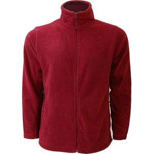 Russell - Heren Full Zip Outdoor Fleece Jacket - Klassiek Rood - Fleece