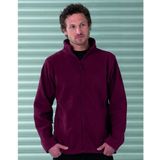 Russell - Heren Full Zip Outdoor Fleece Jacket - Bourgondië - Fleece