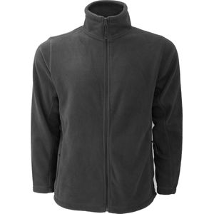 Russell Heren Full Zip Outdoor Fleece Jacket (Konvooi Grijs)