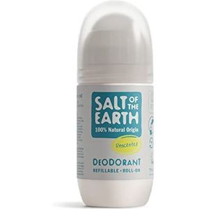 Salt Of The Earth - Unscented - Deodorant - Hervulbare Roll-On - 75ml