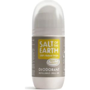 Salt of the Earth - Natuurlijke Navulbare Deodorant - Barnsteen en Sandelhout - 100% Natuurlijke Ingrediënten - Veganistisch