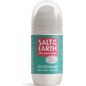 Salt Of The Earth Natural Deodorant Roll On, Melon & Cucumber (75ml)