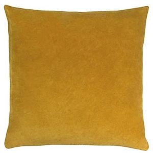 furn. Solo Polyester Gevuld Kussen, Katoen, Oker