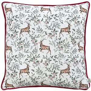 Evans Lichfield Feestelijk rendier polyester gevuld kussen
