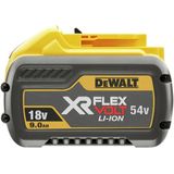 DeWalt DCB 547 FLEXVOLT oplaadbare accu 54 V / 18 V 9,0 Ah - 9000 mAh Li-Ion met laadniveau-indicator