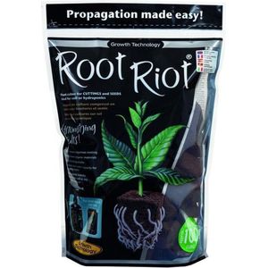 Clonex Root Riot Refill Bag 100 Cubes - Stekken - Stek je plant