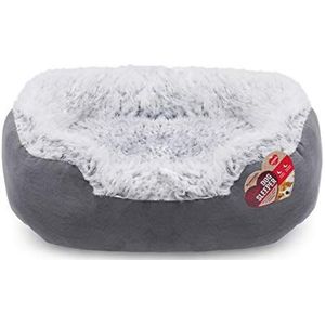 Rosewood Grey Lion Ovaal Hondenbed, Groot, 80x65cm