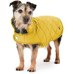 Rosewood Joules Doggie Style Store hondenjas, gewatteerd, maat L, mosterdgeel