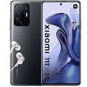 Xiaomi 11T 5G smartphone 6.67 inch, 120 Hz AMOLED plat DotDisplay, MediaTek Dimensity 1200-Ultra, 108 MP camera pro, 5000 mAh, 8256 GB, Comet Gray (Franse versie)