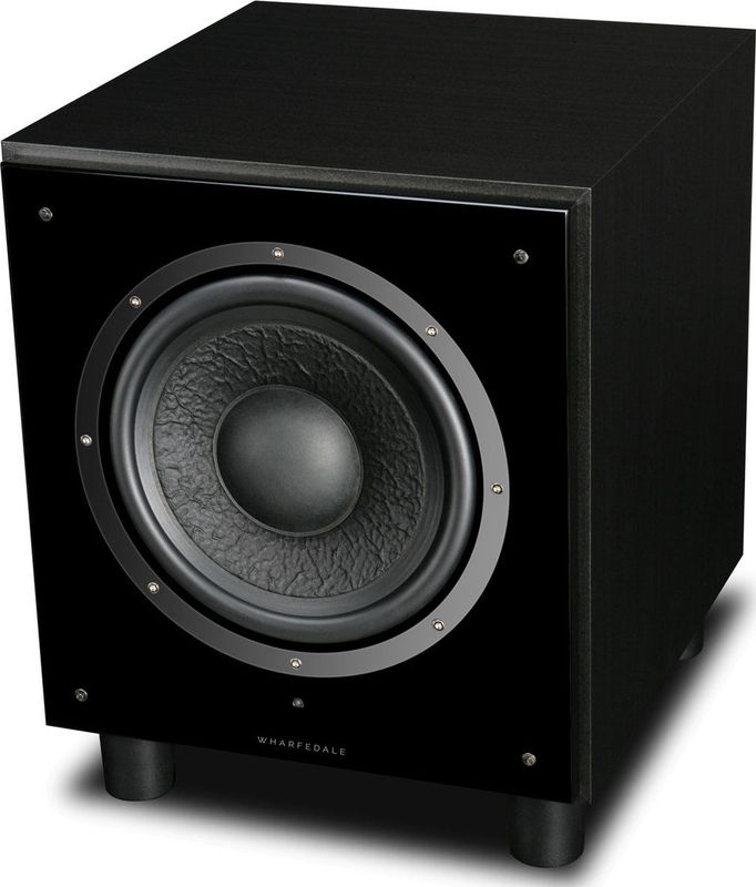Wharfedale SW-10 – Subwoofer – Diepe bas – Ingebouwde versterker - Zwart