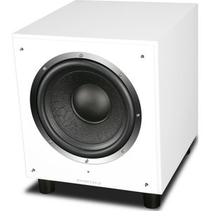 Wharfedale SW-15 – Subwoofer – Diepe bas – Ingebouwde versterker – Thuisbiscoop - Wit