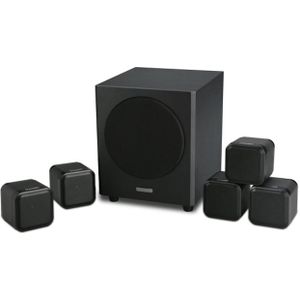 Mission - M-CUBE+SE - Home Cinema Systeem - Zwart - Per Paar - 2 Stuks