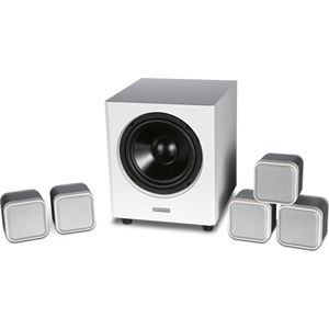 Mission - M-CUBE+SE 5.1 Systeem - Wit - 2 Stuks